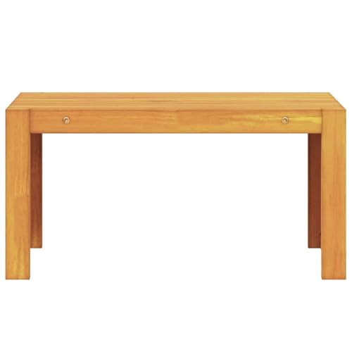 Table d'appoint de jardin petite table basse extérieure en acacia - 6