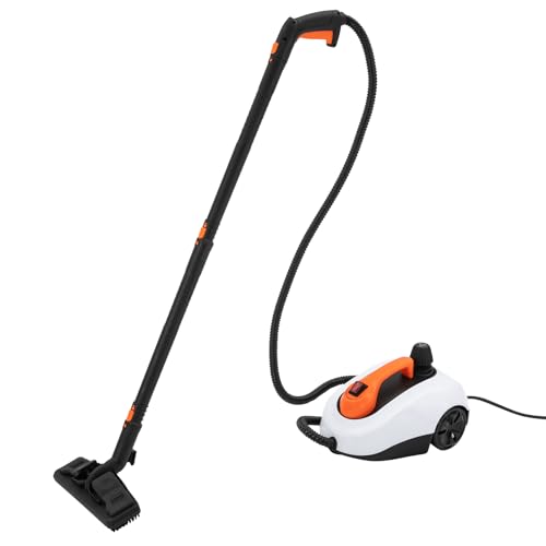 CUBELLIN Steam Cleaner 1800W Electric Steamer High Pressure Rolling Cleaning Machine with 1.6L Water Tank Multipurpose Floor Cleaning Machine for Home Use