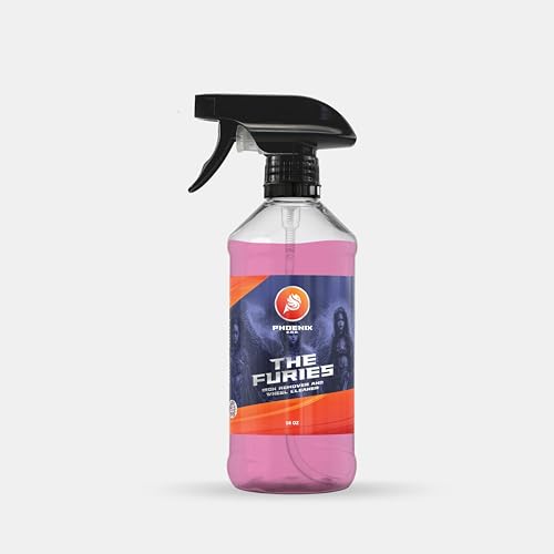 Phoenix E.O.D. - The Furies – Iron Remover & Wheel Cleaner - 16oz - Brake Dust, Iron Remover - Color Changing Formula - Professional Strength - Car Wheel Cleaning Spray