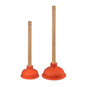 Nirox Set van 2 Gootsteenontstopper – Afvoerontstopper 110 & 140 mm – Toiletontstopper met sterke zuigprestaties…