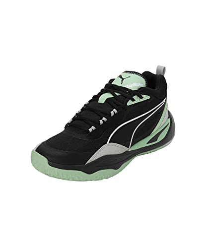 Image of Puma Playmaker Textile Mid Boot Lace Up Mens Casual Shoes