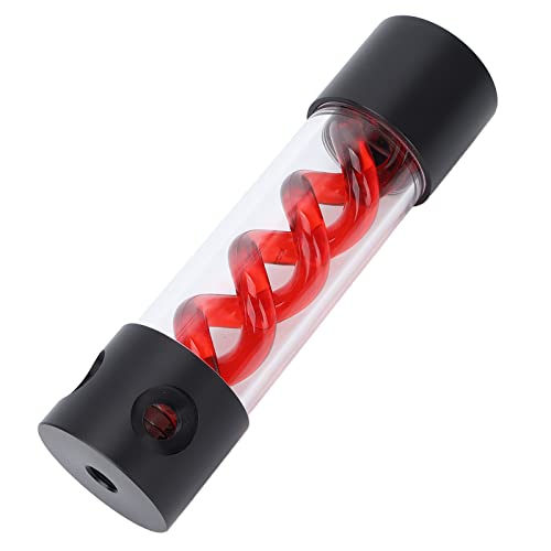 Depósito acrílico de 200 mm con roscas G1/4 para refrigeración líquida de PC 4
