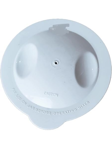 Mixer Grinder- (Medium jar lid/Cap with Rubber Gasket)-Fits- Suitable for PREETHI (Diameter: 11 cm White)
