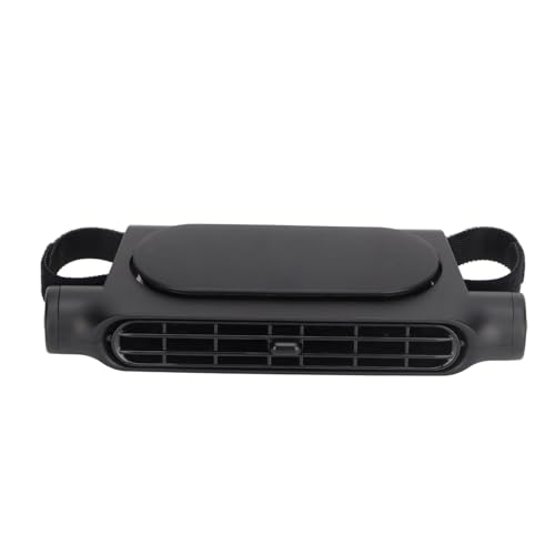 Ventilador de Asiento del Automóvil, 3 Velocidades de Viento Refrescante Ventilador de Autos de Espalda Portátil para Silla de Oficina (BLACK)