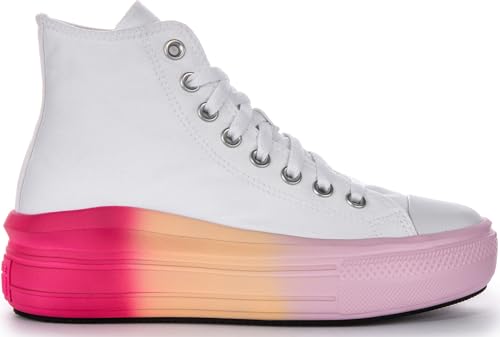 Converse A07372C Ct As Move Platform Ombre Mids Trainers2