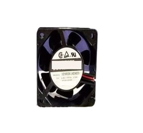 Ventilateur 109R0614D403 60x25mm 14V 0.19A à 2 fils pour refroidissement interne