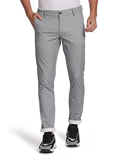Image of Arrow Men's Slim Fit Mid Rise Chinos