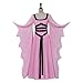 Lily Munster Cosplay Costume Pink Dress Gothic Vampire Bride Dress for Women (Pink, XS)