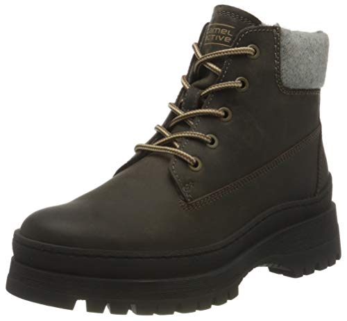 Camel Active Damen MOUNTAIN Mode-Stiefel, dark brown, 36 EU