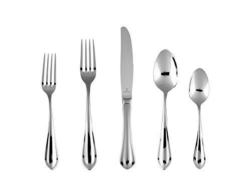 Buy 1 get 1 Fortessa Forge 18/10 Stainless Steel Flatware 20 Piece Place Setting, Service for 4 Buy 1 get 1 Fortessa Forge 18/10 Stainless Steel Flatware 20 Piece Place Setting, Service for 4