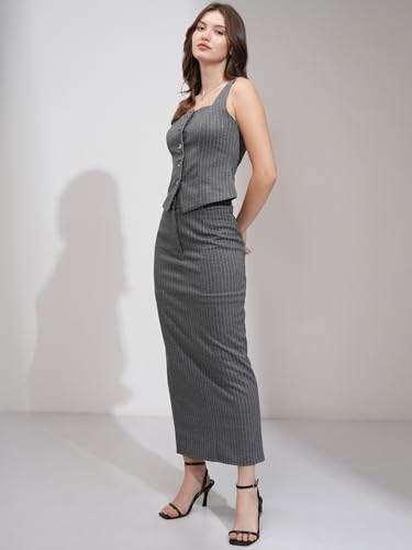 Image of Tokyo Talkies Women's Polyester Blend TTCE001261 Co-Ord Set