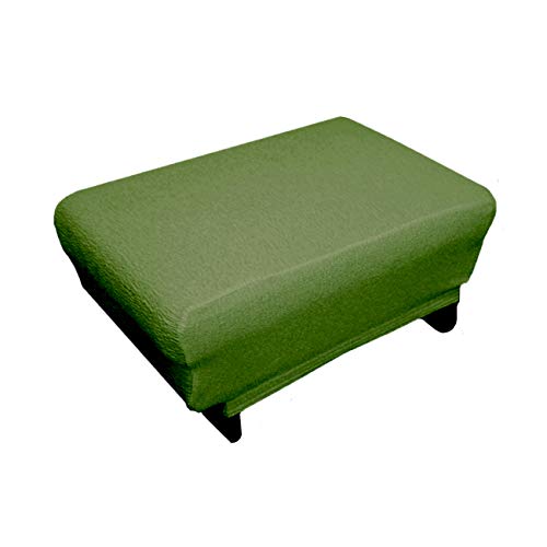 Amazon｜LUCK fits オットマンカバー 長方形 足置き 北欧 伸びる