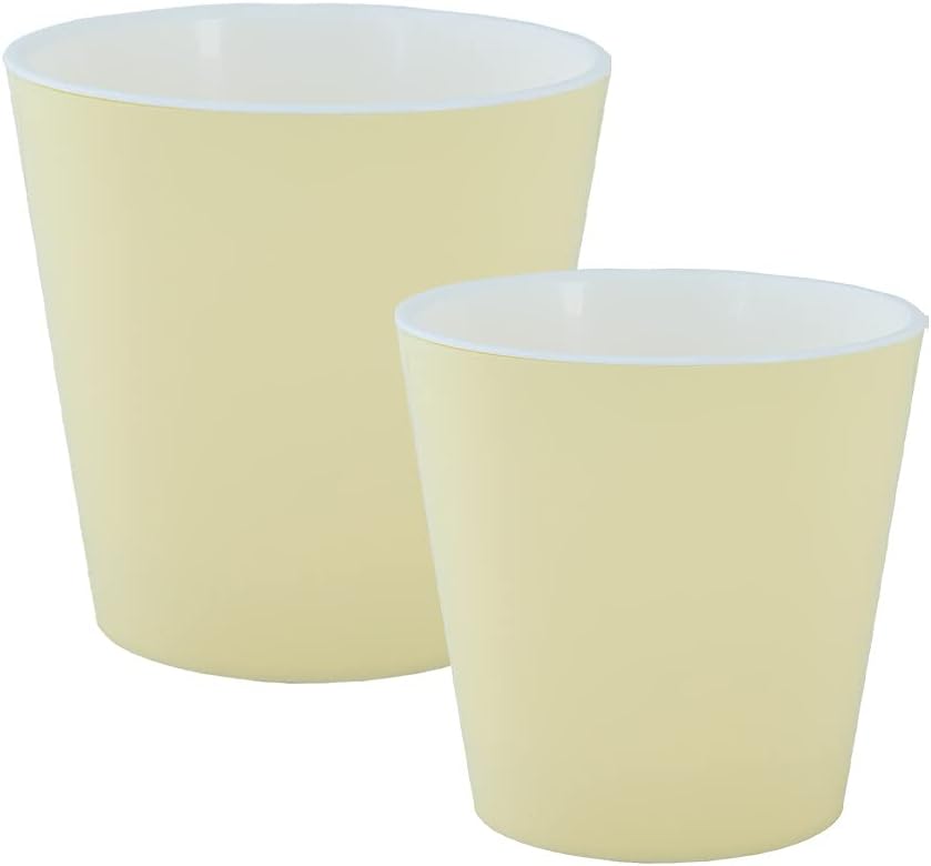 Gardenera ALEANA Planter - Deco - 5.1 Inch Flower Pot in Amsterdam (Set of 3)