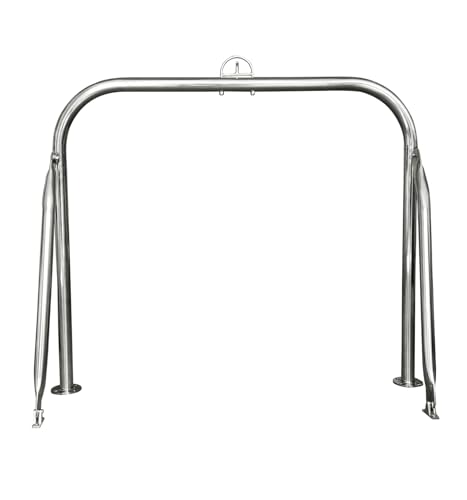 lawaia Pontoon Rear Ski Tow Bar 1.5 Stainless Steel Boat Towing Accessory Width: 39.5 inches; Height: 38 inches or 34 inches (Optional).