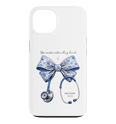 She Works With Willing Hands �Ō�t ���f�� �X�}�z�P�[�X iPhone 13 �p