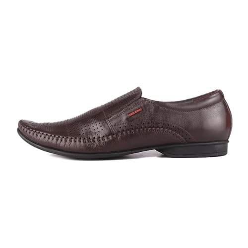 Image of Red Chief Genuine Leather Formal Slip On for Men | Pull-On Shoes for Men | RC3420