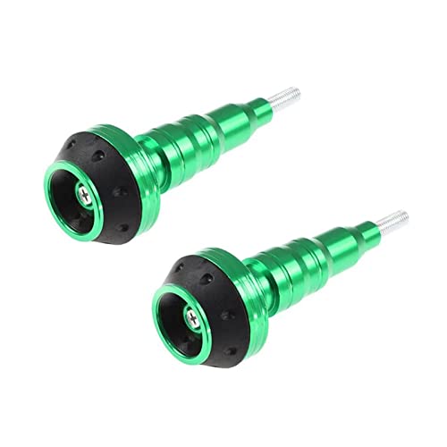 Patin anti-crash M10 Kawasaki vert absorbant les chocs de cadre