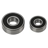 New Premium Alternator Bearing Kit High-Speed Electric Motor Bearings Alternator Set (Front & Rear) Fits Most Car & Truck Alternators Durable Low Noise Long Lifespan