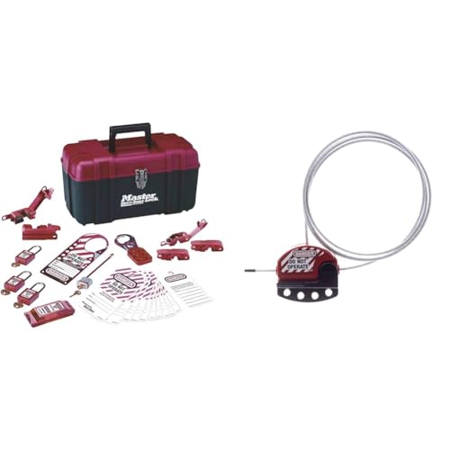 Master Lock 1457E410KA Lockout Tagout Group Lockout Kit : Industrial & Scientific