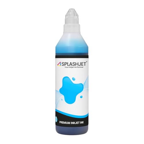 Image of Splashjet GI 790 Compatible Refill Ink for CN Pixma G2010, G2000, G1010, G1000, GM2070, G3010, G3000, G4000, G4010 Printer Ink Bottle for CN Inktank Printer (Cyan x 500gm) - 506004