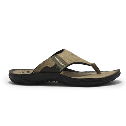 Woodland mens Ogp 3345119 KHAKI Sandal - 9 UK (43 EU) (OGP 3345119)