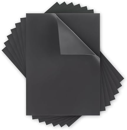 Flexible Magnets 50 - Pack Magnetic Sheets 5x7 in, Non-Adhesive Magnetic Sheets for Die Cuts, Crafts, Art, and Refrigerator Use (20 mil) image 5