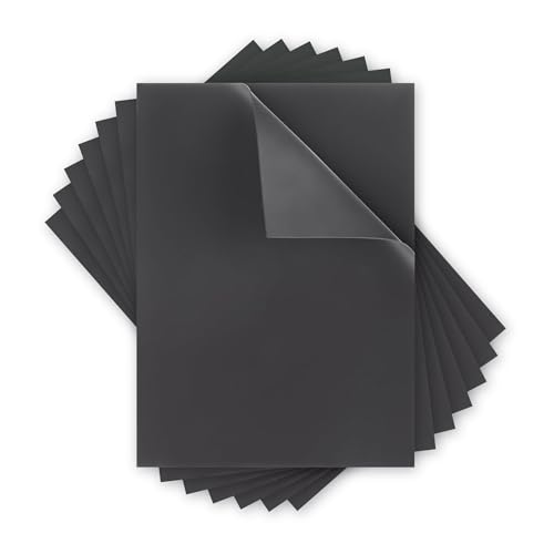 Flexible Magnets 10 - Pack Magnetic Sheets 4x6 in, Non-Adhesive Magnetic Sheets for Die Cuts, Crafts, Art, and Refrigerator Use (20 mil)