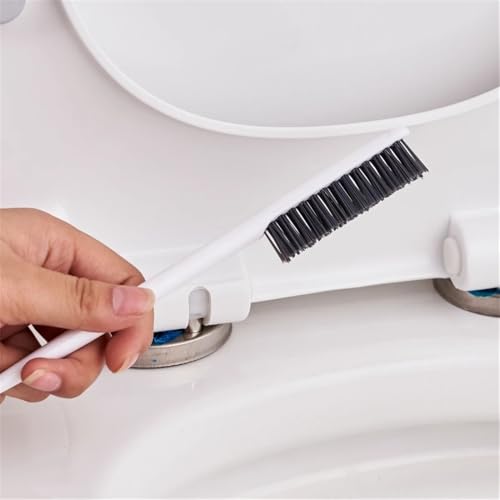 Brosse WC avec base de drainage et long manche mural vert - 5