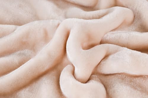 Image of ABRAZO Reversible Mink Blanket for Winter & AC | Double Bed 220x240 cm Soft & Warm Blanket /Dohar /Quilt /Comforter | All Season Use | (Mauve)