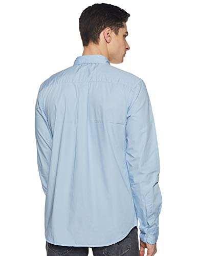 Image of Amazon Brand - Symbol Men's Cotton Shirt | Casual | Plain | Full Sleeve | Summer - Regular Fit (Available in Plus Sizes)