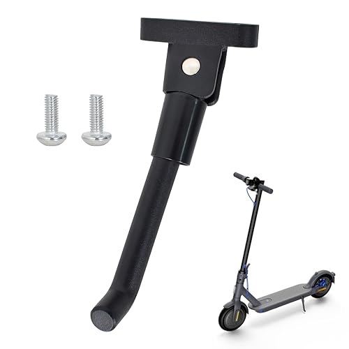 Pata de Cabra para Patinete Eléctrico Compatible con Xiaomi 1S/ M365/ Pro, Soporte de Patinete con Tornillos Soporte para Pies para Scooter, Accesorios de Piezas de Repuesto para Patinete (Negro)