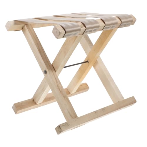 POPETPOP Portable Folding Stool Lightweight Camp Chair Easy to Carry Versatile Small Stool for Fishing Beach and Outdoor Use Compact Design Durable Material Space Saving