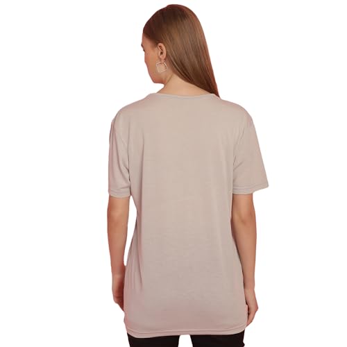 Image of Mack Jonney Printed Round Neck Cotton Regular Fit Half Sleeves Tshirt for Women(Pack of 3)-MACK631327