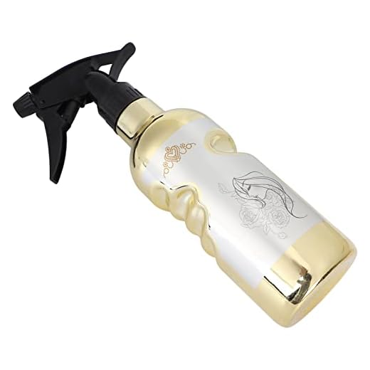 Vattensprayflaska, hårsprayflaskor, multifunktionell ergonomisk design, stor kapacitet för vård Guld