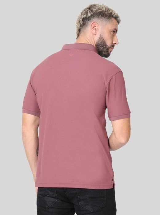 Image of STELLERS Men's Premium Polo T-Shirt Wrinkle Free Quick Dry Soft and Feather Touch Feel Regular Fit