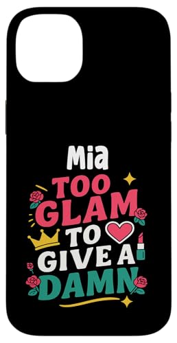 MIA Personalized Women's Gift Custom MIA Carcasa para iPhone 14 Plus
