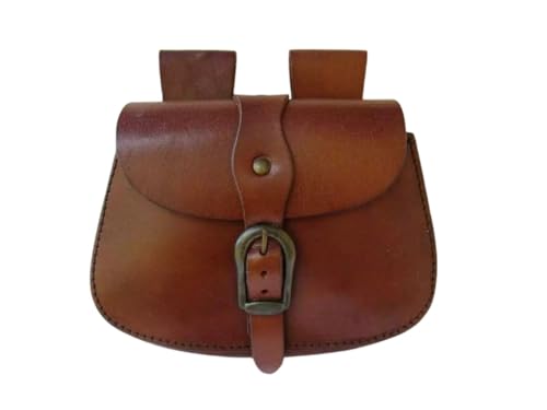 Belt Bag Early American Possibles Shooters Leather Bag
