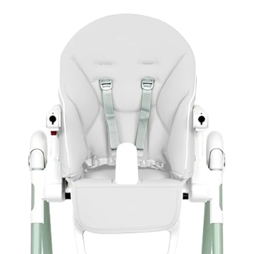 Fodera per Sedia da Pranzo per Bambini, Cuscino per Seggiolone, Rivestimento in Pelle PU per Sedia da Pranzo per Bambini, Copri Seggiolone Pappa, Morbida Copertura Multifunzionale con Imbottitura