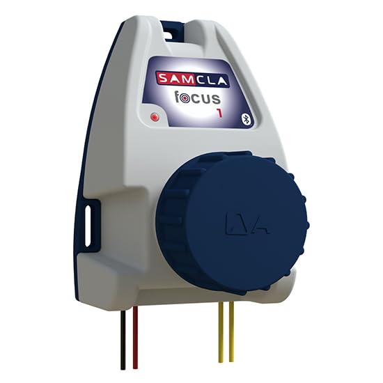 Programmatore di irrigazione SAMCLA Focus 1 zona Bluetooth | 2 batterie AA | Attivazione manuale | Ingresso sensore | Fino a 3 anni di autonomia