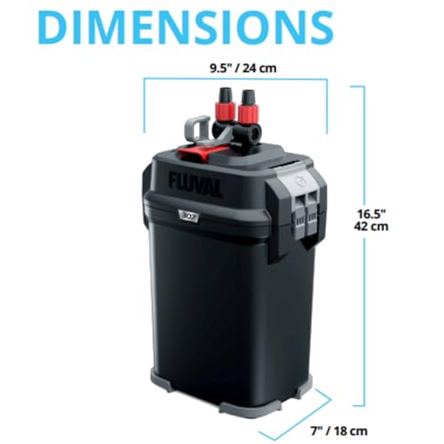 Image of Fluval 307 Perfomance Canister Filter for Aquariums up to 70 Gallons