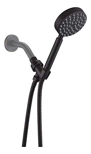 All Metal Hand Held Shower Head with Hose and Holder, Oil Rubbed Bronze
