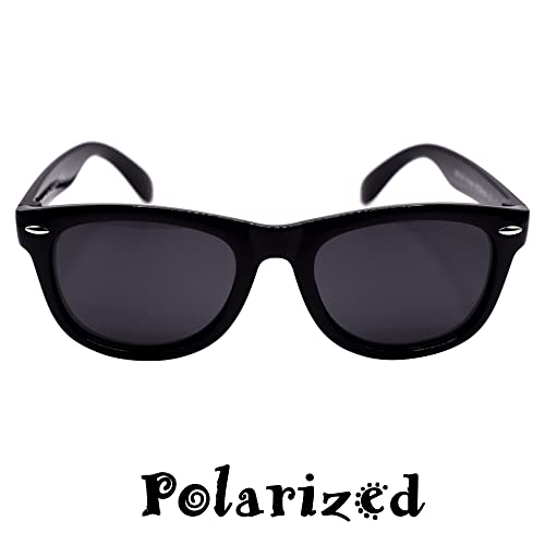 BIB-ON Vintage Silicone- Kid's First Sunglasses for Ages 4-7 Year3