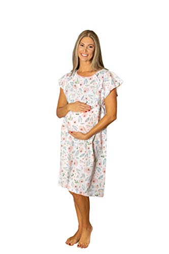 Image of Baby Be Mine Gownies - Labor & Delivery Maternity Hospital Gown Maternity, Hospital Bag Must Have, Best