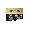 Insta360 Tarjeta de memoria microSDXC PRO de 256 GB, V30, A2, UHS-I, velocidad de lectura/escritura de 90 MB/s