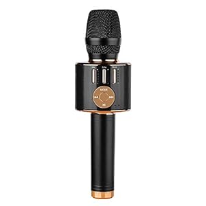 BlueFire Karaoke microfoon, Bluetooth microfoon kinderen, 4-in-1 draadloze draagbare microfoon met luidspreker…