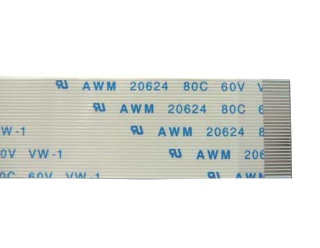 KALEA-INFORMATIQUE © - Nappe flexible plate /// 30 FILS - LONGUEUR 150mm - LARGEUR 15.5mm // ZIF WIRE TO BOARD - AWM - FPC RIBBON FLEX CABLE