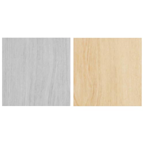 MAIHAUS サンプル フロアタイル 置くだけ 大理石 木目 4色セット 2色セット 色味確認 (木目)