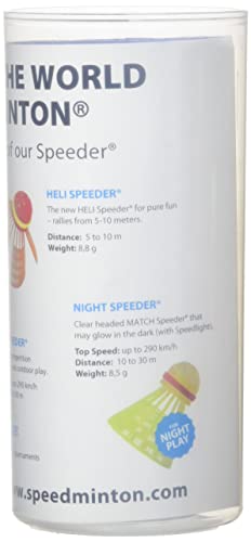 Speedminton Fun Speeder Tube (3 Pack) Birdies For Outdoor Games Speed ​​Badminton/Crossminton #TOP3