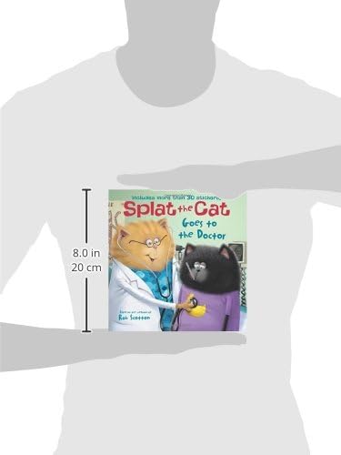 Splat the Cat Goes to the Doctor: Includes More Than 30 Stickers!