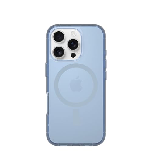 Image of OtterBox iPhone 16 Pro Symmetry Series Clear Case - Blue Bliss - Ultra-Thin, Sleek iPhone Case, Colorful Opaque iPhone Case